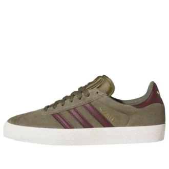 Adidas Gazelle Adv „Olive Strata Maroon”