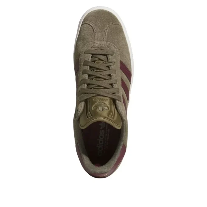 Adidas Gazelle Adv „Olive Strata Maroon”