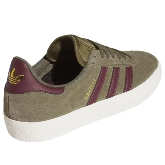 Adidas Gazelle Adv „Olive Strata Maroon”
