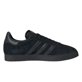 Adidas Gazelle „All Black Silver Metallic”