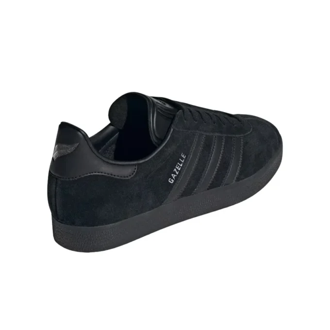 Adidas Gazelle „All Black Silver Metallic”