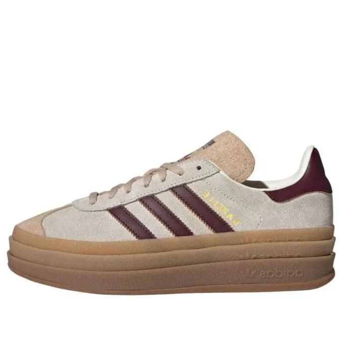 Adidas Gazelle „Beige Burgundy”