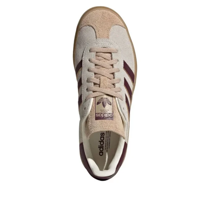 Adidas Gazelle „Beige Burgundy”