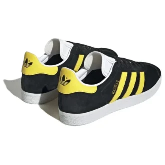 Adidas Gazelle „Black Impact Yellow”