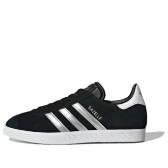 Adidas Gazelle „Black Silver Metallic”