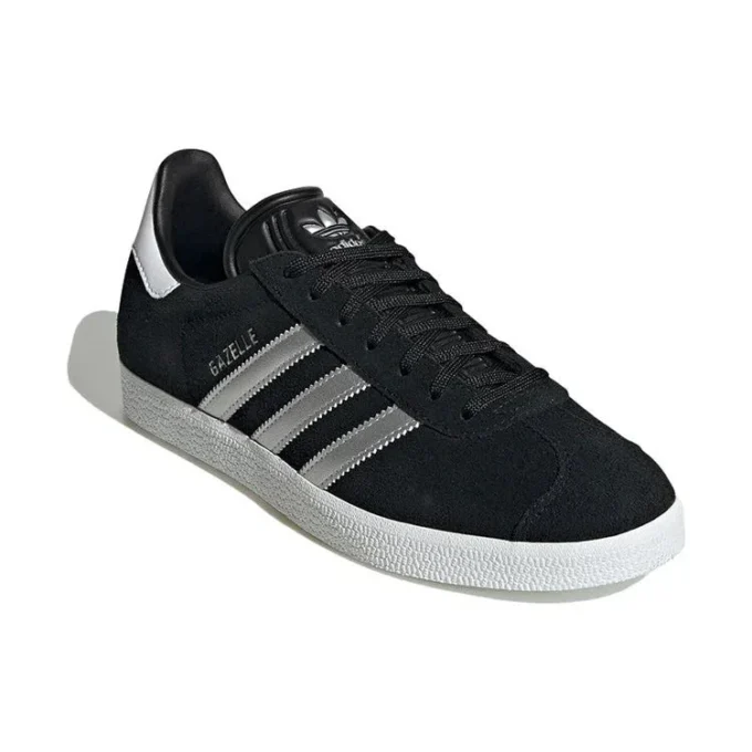 Adidas Gazelle „Black Silver Metallic”