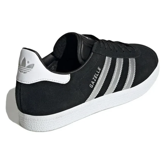 Adidas Gazelle „Black Silver Metallic”