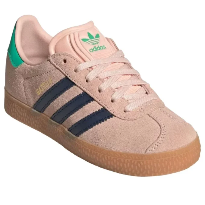 Adidas Gazelle „Blush Pink Night Indigo Green”