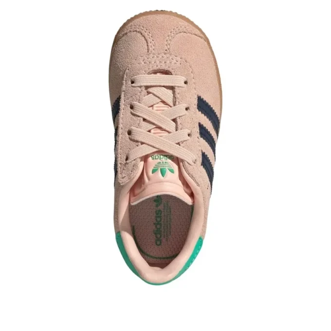 Adidas Gazelle „Blush Pink Night Indigo Green”