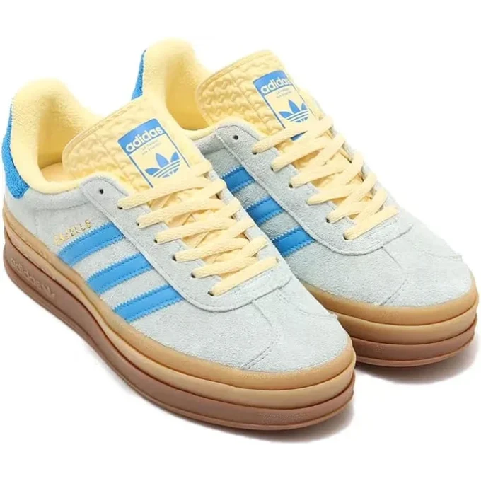 Adidas Gazelle Bold „Almost Blue Yellow”