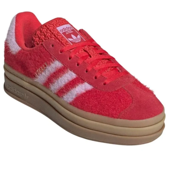 Adidas Gazelle Bold „Better Scarlet Bliss Lilac”