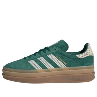Adidas Gazelle Bold „Collegiate Green White Gold”