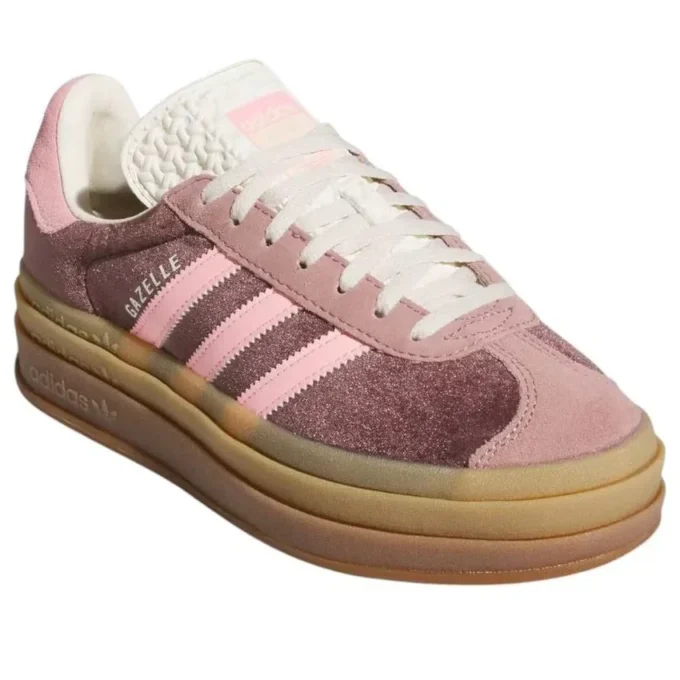 Adidas Gazelle Bold „Shadow Brown Glow Pink”