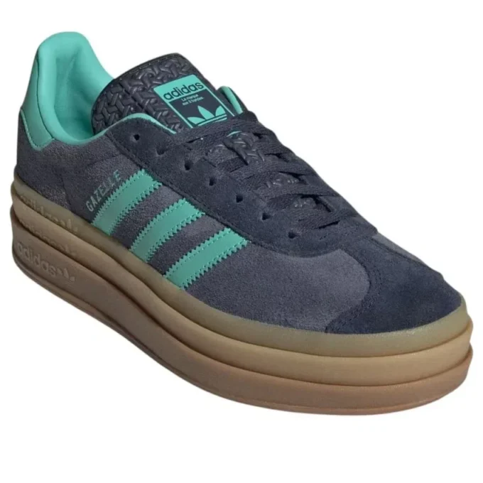 Adidas Gazelle Bold „Shadow Navy Acid Mint”