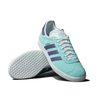 Adidas Gazelle „Clear Aqua Tech Purple”