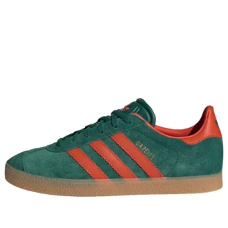 Adidas Gazelle „Collegiate Green Preloved Red”