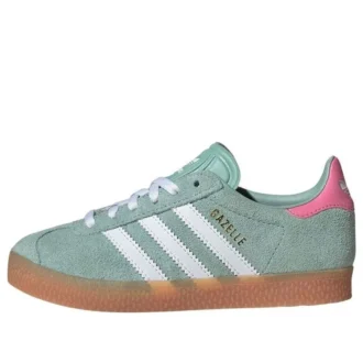 Adidas Gazelle „Hazy Green White Pink”