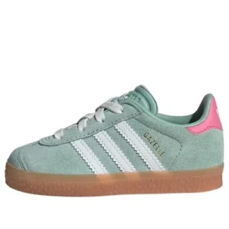 Adidas Gazelle „Hazy Green White Pink”