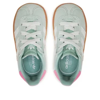 Adidas Gazelle „Hazy Green White Pink”