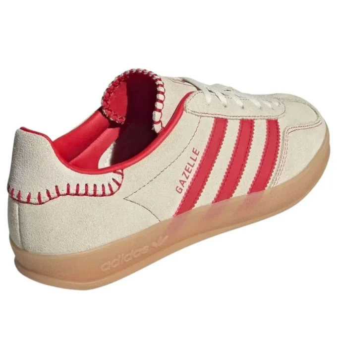 Adidas Gazelle Indoor „Beige Better Scarlet Cream White”