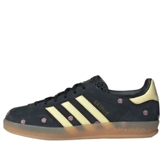 Adidas Gazelle Indoor „Black Almost Yellow Floral”
