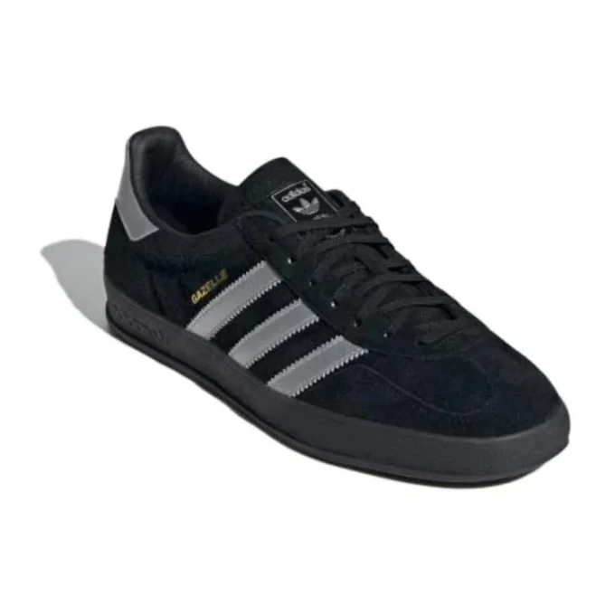 Adidas Gazelle Indoor „Black Matte Silver”