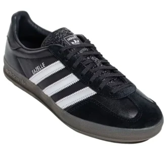 Adidas Gazelle Indoor „Black Matte Silver Gum”