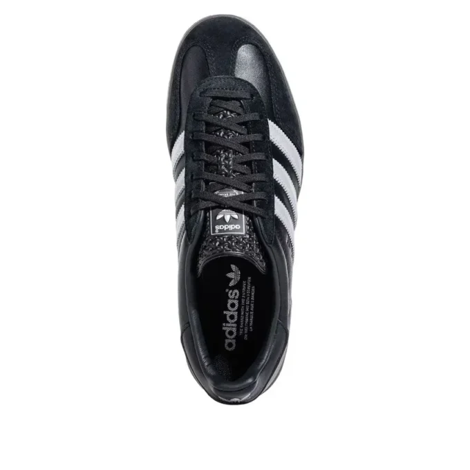 Adidas Gazelle Indoor „Black Matte Silver Gum”