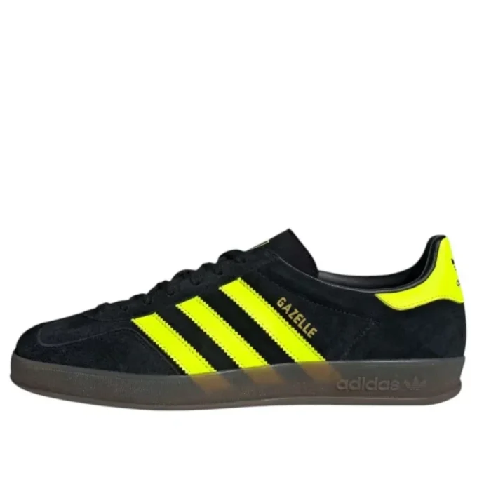 Adidas Gazelle Indoor „Black Solar Yellow”