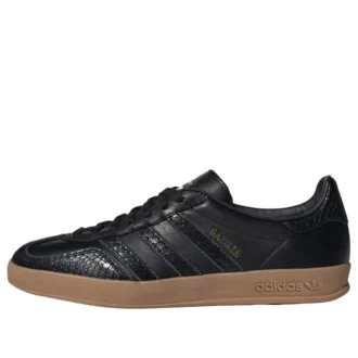 Adidas Gazelle Indoor „Core Black Snakeskin”
