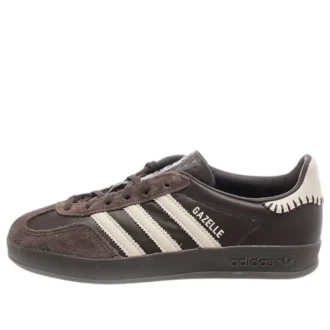 Adidas Gazelle Indoor „Dark Brown Wonder White”