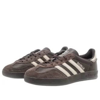 Adidas Gazelle Indoor „Dark Brown Wonder White”