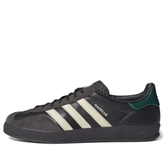 Adidas Gazelle Indoor Leather „Black Brown Green”