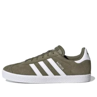 Adidas Gazelle J „Green White”