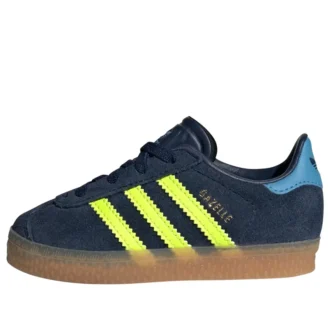 Adidas Gazelle „Night Indigo Solar Yellow”