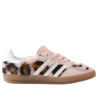 Adidas X Atmos Pink Gazelle Indoor „Trinity Leopard Sand Pink”