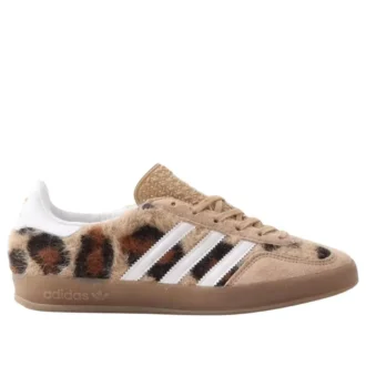 Adidas X Atmos Pink Gazelle Indoor „Trinity Leopard Warm Sandstone”