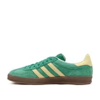 Adidasoriginal Gazelle Indoor „Green Yellow Tan”