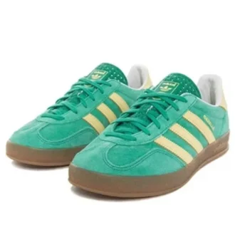 Adidasoriginal Gazelle Indoor „Green Yellow Tan”