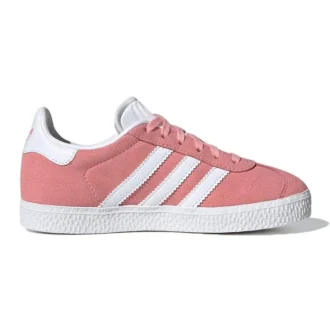 Buty Adidas Gazelle J „Różowo-biało-złote” Buty Adidas Gazelle J „Różowo-biało-złote”