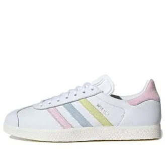 Buty Adidas Gazelle „White Yellow Blue Pink”