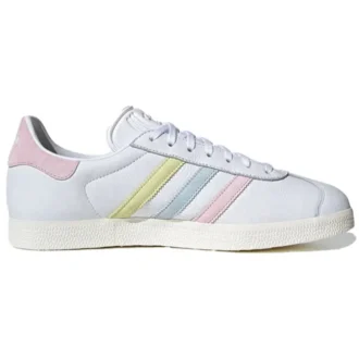 Buty Adidas Gazelle „White Yellow Blue Pink”