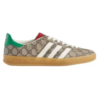 Buty Adidas X Gucci Gazelle Gg Supreme „Beige Ebony Green”