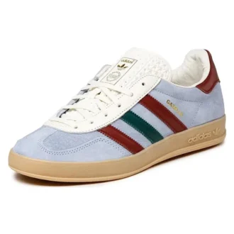 Buty halowe Adidas Gazelle „Blue Dawn Collegiate Burgundy”