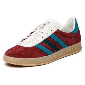 Buty halowe Adidas Gazelle „Burgundy Arctic Fusion Collegiate Green”
