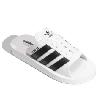 Klapki Adidas Gazelle Beach „White Black”