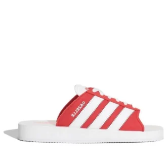 Klapki plażowe Adidas Gazelle „White Red”