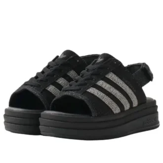 Sandały Adidas Gazelle Bold „Black Silver”