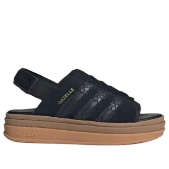 Sandały Adidas Gazelle Bold „Core Black Snakeskin”
